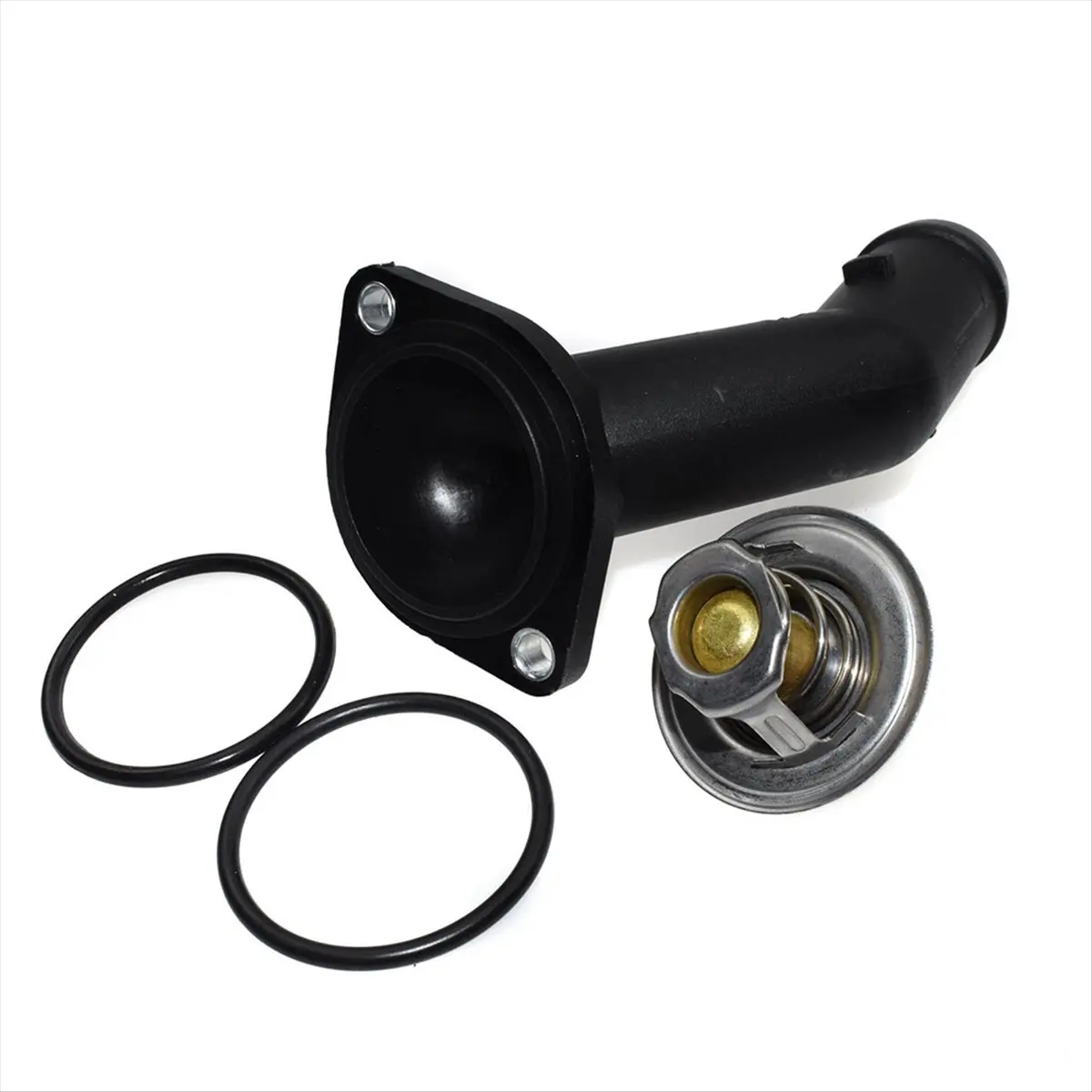 Super Sale New for Audi TT Jetta Beetle Thermostat Housing Cover & Thermostat with O-Ring 06A121121C, 050121113C