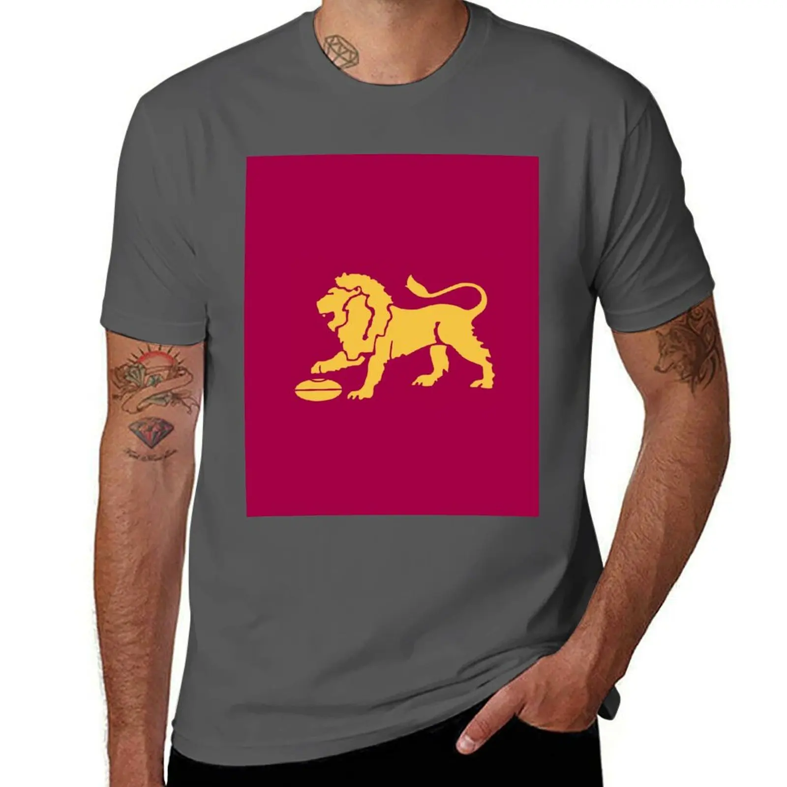 Brisbane Lions T-Shirt Long Lasting Casual T-Shirt
