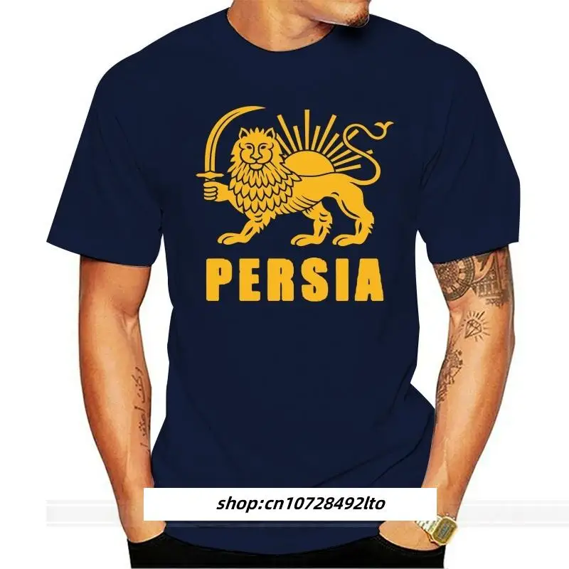 Persien Persia Iran Persepolis Tehran Teheran T-Shirt Black cotton tshirt men summer fashion t-shirt euro size