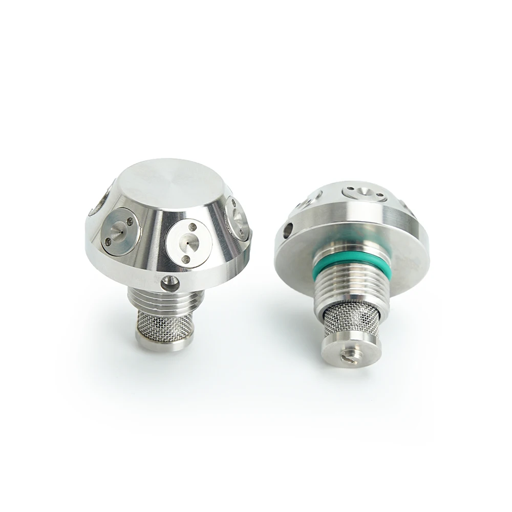 XSWT Medium and High Pressure Ultra-fine Water Mist Nozzle Stainless Steel Centrifugal Spray Head for Fire Protection M18*1.5