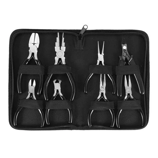 

Suitable for DIY Jewelry Tools Mini Pliers Set Jewelry Pliers 8 Pieces 10 Pieces Set Series Mini Type Pliers