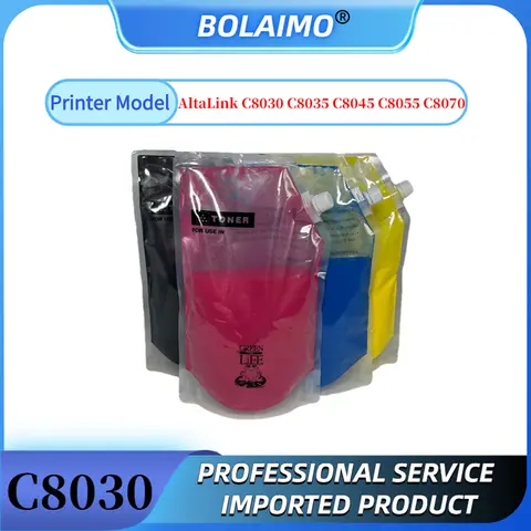 1KG C8030 Toner Powder For Xerox AltaLink C8030 C8035 C8045 C8055 C8070 High Quality Press Refill Japan Compatible Copier