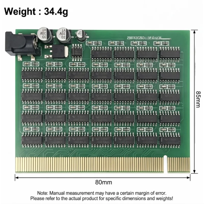 PCI-E 16X PCI Express Slot Tester Card for Motherboard,PCI-E Light Tester,Detect South Bridge Short Circuit & Open Circuit Fault