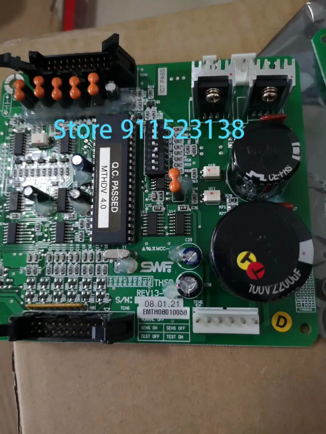 SWF Sunstar Embroidery Machine Genuine Good Condition Head Control Board Card THSB REV13 For SWF B C Series