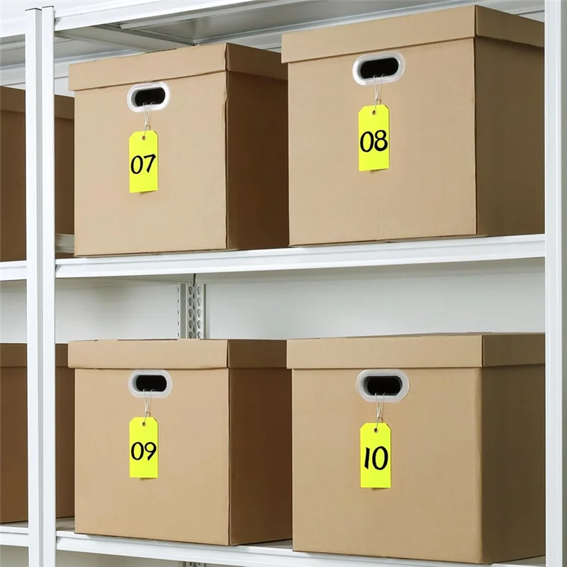 

【Падение цены! !】200 шт. 4 3/4 дюйма X 2 3/8 дюйма пластиковые транспортировочные бирки с проволокой водонепроницаемые бирки для маркировки пластиковые бирки пустые