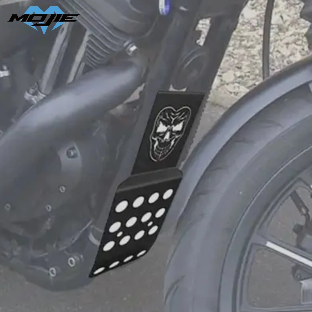 

Motorcycle For Sportster 883 1200 48 72 All Models 2004-2021-2022-2023 Front Engine Guard Protector Lower Chin Fairing Cover