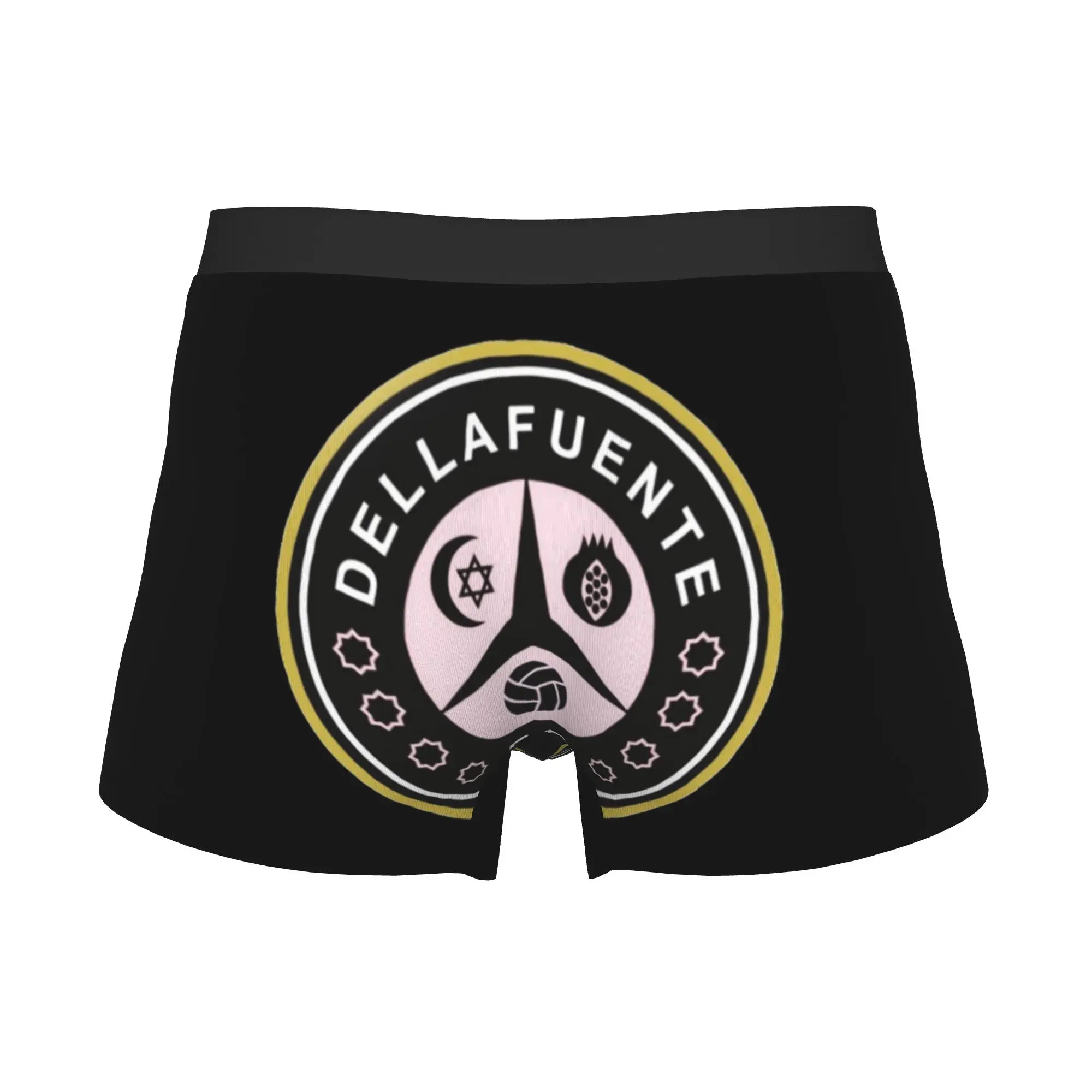 Cool Dellafuente FC Logo Boxers Shorts Panties Men's Underpants Breathable Singer Songwriter  Briefs Underwear