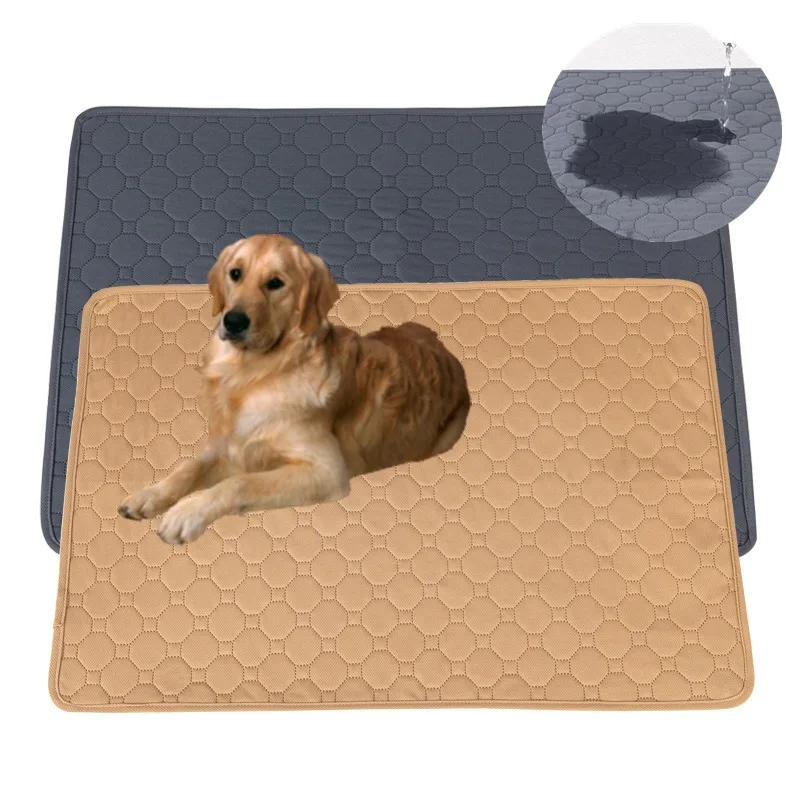 

Reusable Absorbent Dog Pee Pad Washable Pet Diaper Pads Anti-slip Pets Bed Urine Mat Training Mat for Home Car Sofa Seat Cushion