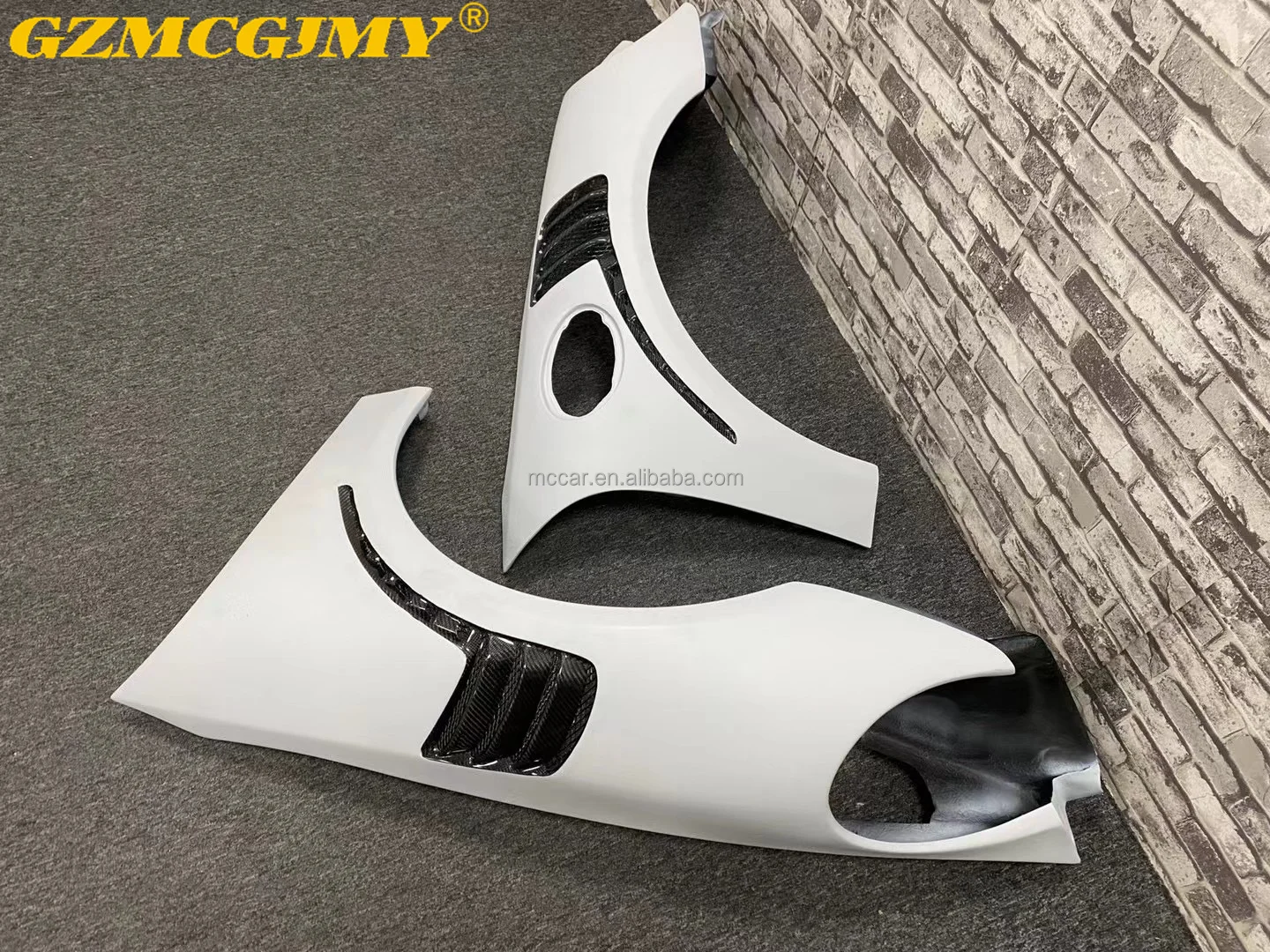 حاجز GT3RS عالي الجودة لبورشه 911 991 GT3RS من ألياف الكربون درابزين السيارة #3