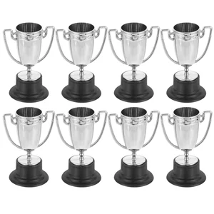 Mini Plastic Gold Belohnung Trophy Cup, Fußballpreis, frühe Bildungsspielzeug, Fußballgeschenke, 8 PCs, 10 PCs, 16 PCs, 20pcs 8 Hauptverkäufe Trofeu Fußballmeisterschaft - №2