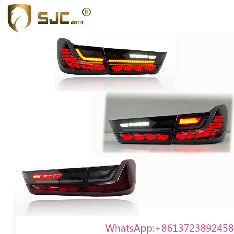 

SJC Auto Car Taillight for BMW 3 Series G81 G21 2018-2024+ OLED GTS Style Taillight Rear Lamp Plug and Play