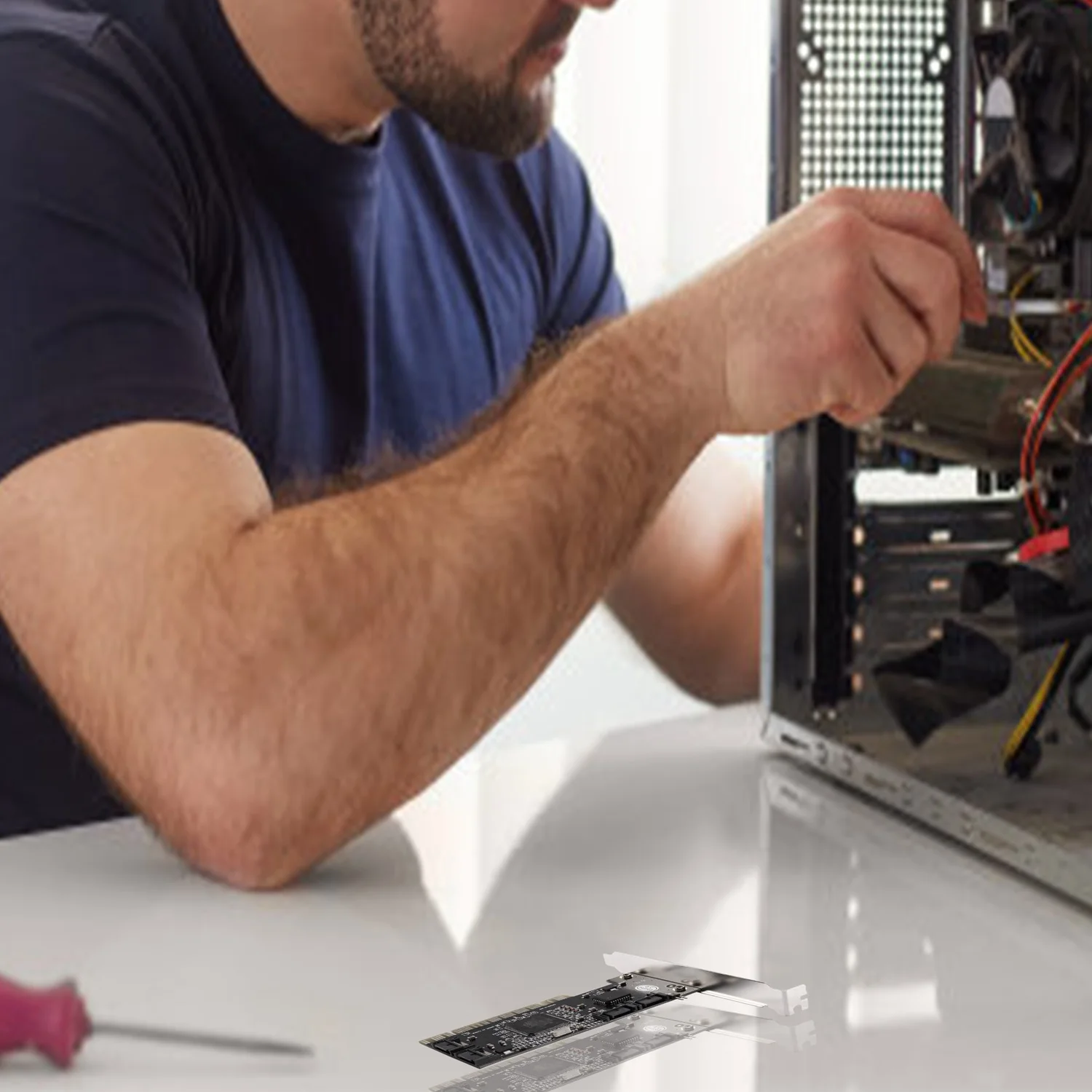 3114 Array Card SATA Expansion Card 4-Port Expansion PCI to SATA Conversion Card