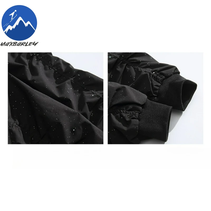 Maxbarley Sequin Jackets Men Street Loose Lapel Baseball Suit Outwear Autumn 2025 Motorcycle Windproof Jacket Normcorers