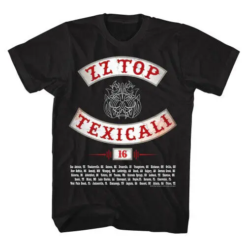 ZZ Top Texicali Black Adult T Shirt