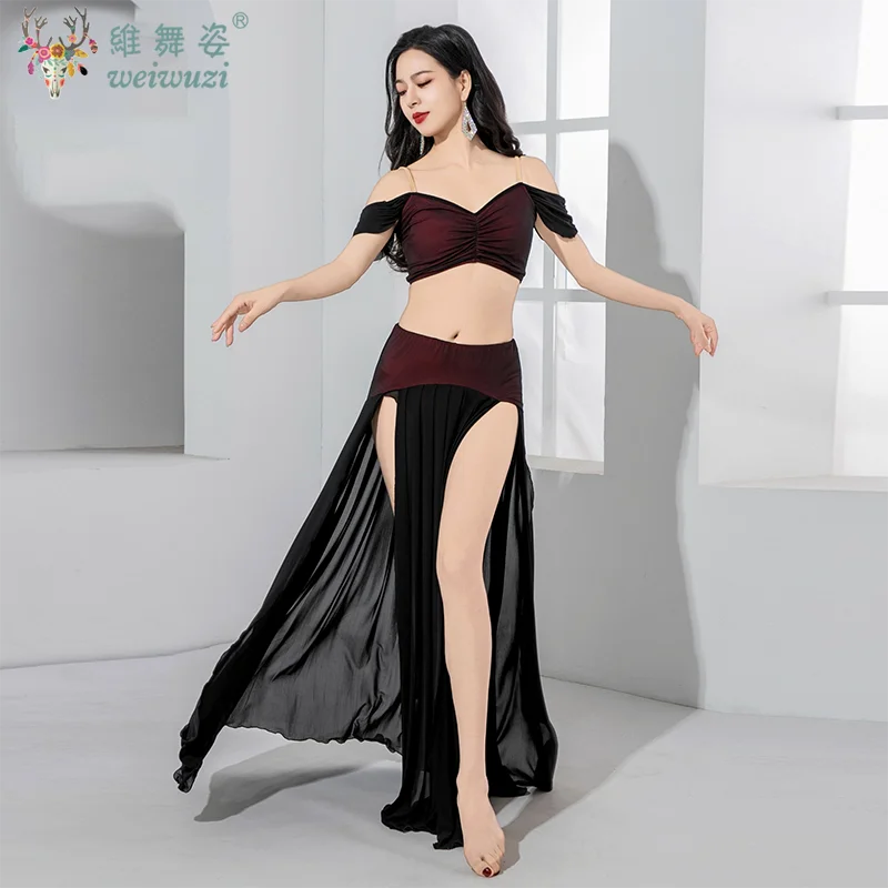 

Belly Dance Costume Women's High-end Elegant Performance Set Adult Oriental Dance Practice Suit Girls' Dancing Training Clothes