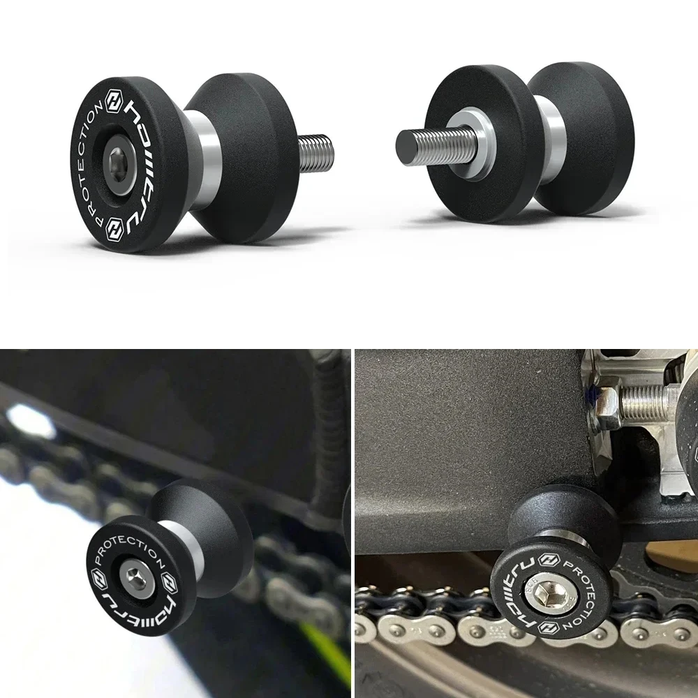 

Motorcycle Paddock Stands Screws Swingarm Spools Sliders For Triumph Scrambler 1200XE 1200XC 2019-2023