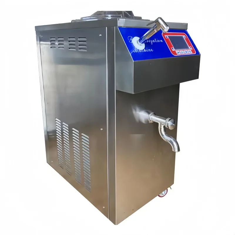 30L Small 3 in 1 Pasteurization Mini Pasteurizer and Homogenizer for Milk Machine Ice Cream Gelato Batch Freezer Sterilization