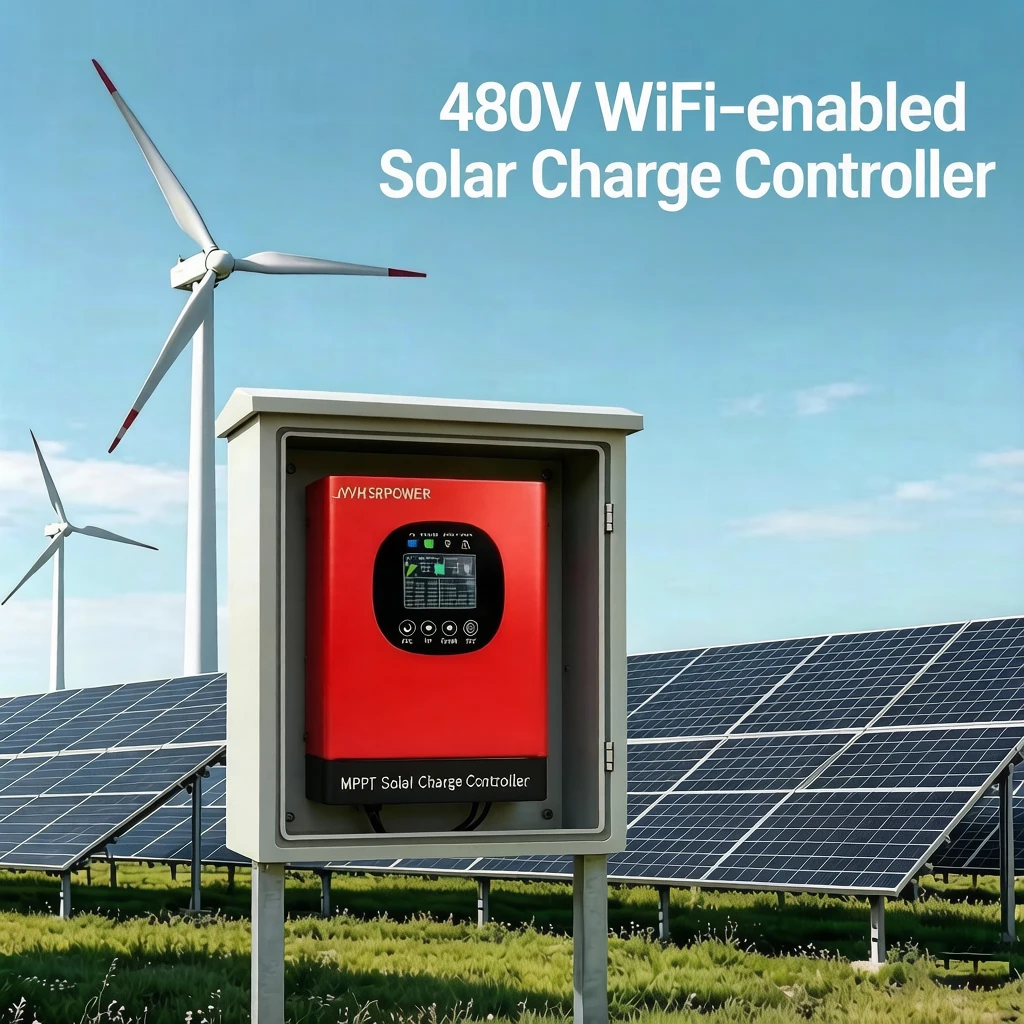 Household Energy Storage Solar Charge Controller, High-efficiency Photovoltaic Voltage-Stabilized Charging Device with Adaptive