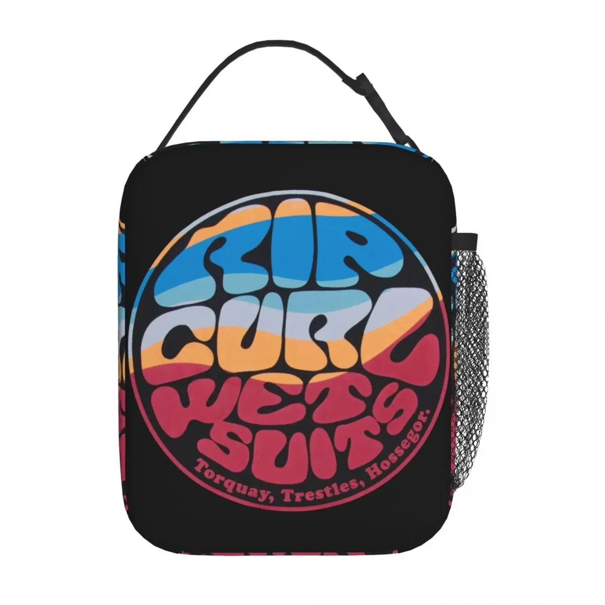 Insulated Lunch Bags Rip Curl Merch Summer Surfing Storage Food Box Y2K Thermal Cooler Lunch Box For Travel