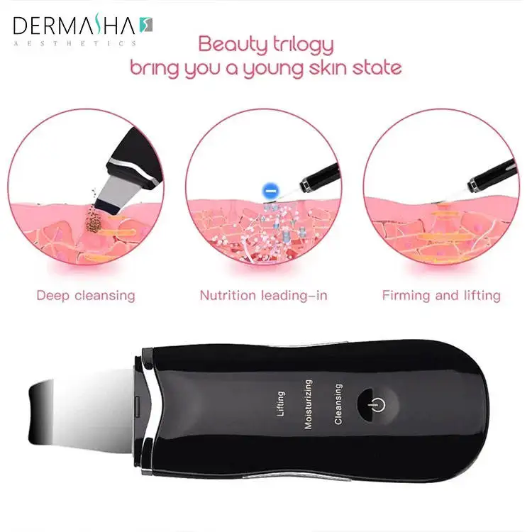 Mini Dead Rechargeable Ultra Spatula Labelle Skin Scrubber For Face