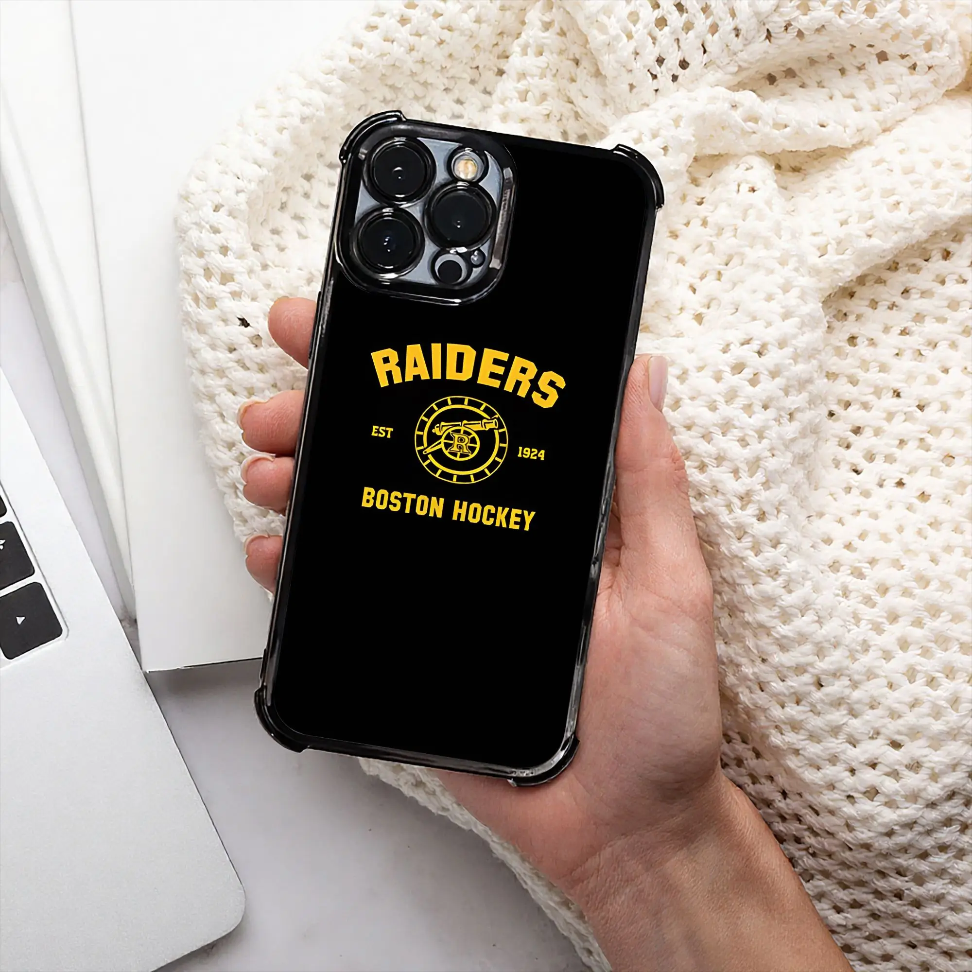 

eated Rivalry Boston Raiders MLH Hockey Rosanov Parody Phone Case Heated Rivalry Electroplating Process Protective Cover With Re
