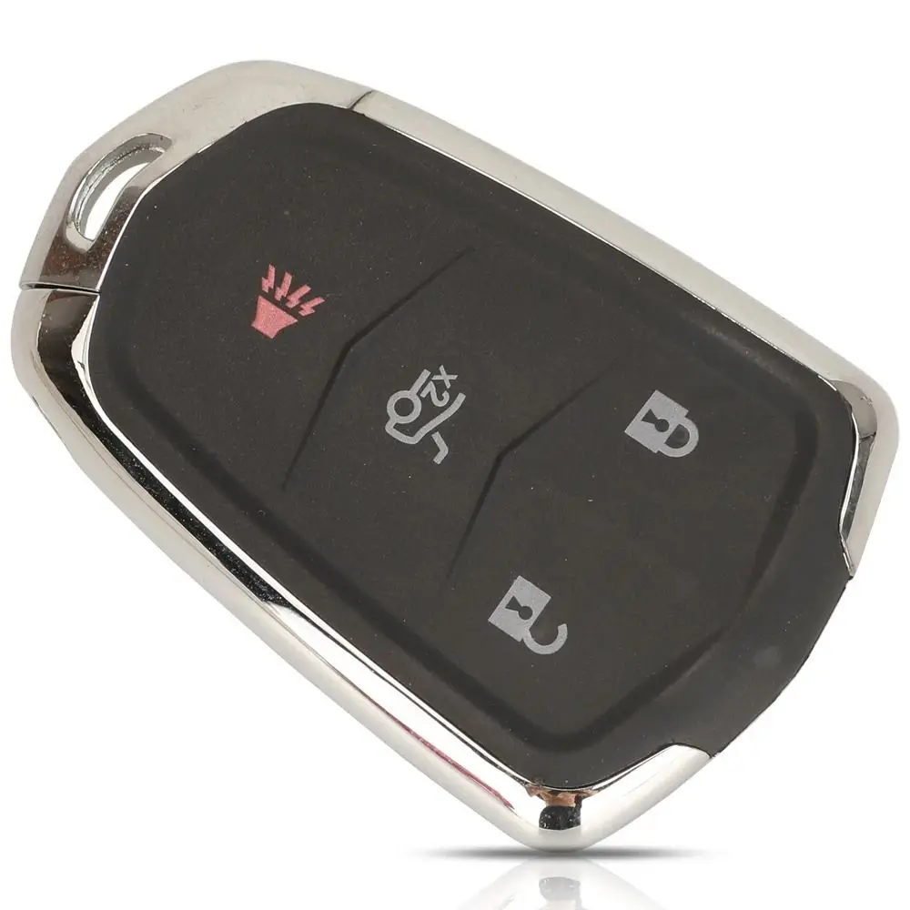 Carcasa de llave de coche, reemplazo de 3/4/5/6 botones, carcasa de llave remota para Cadillac SRX CTS ATS XTS Escalade ESV