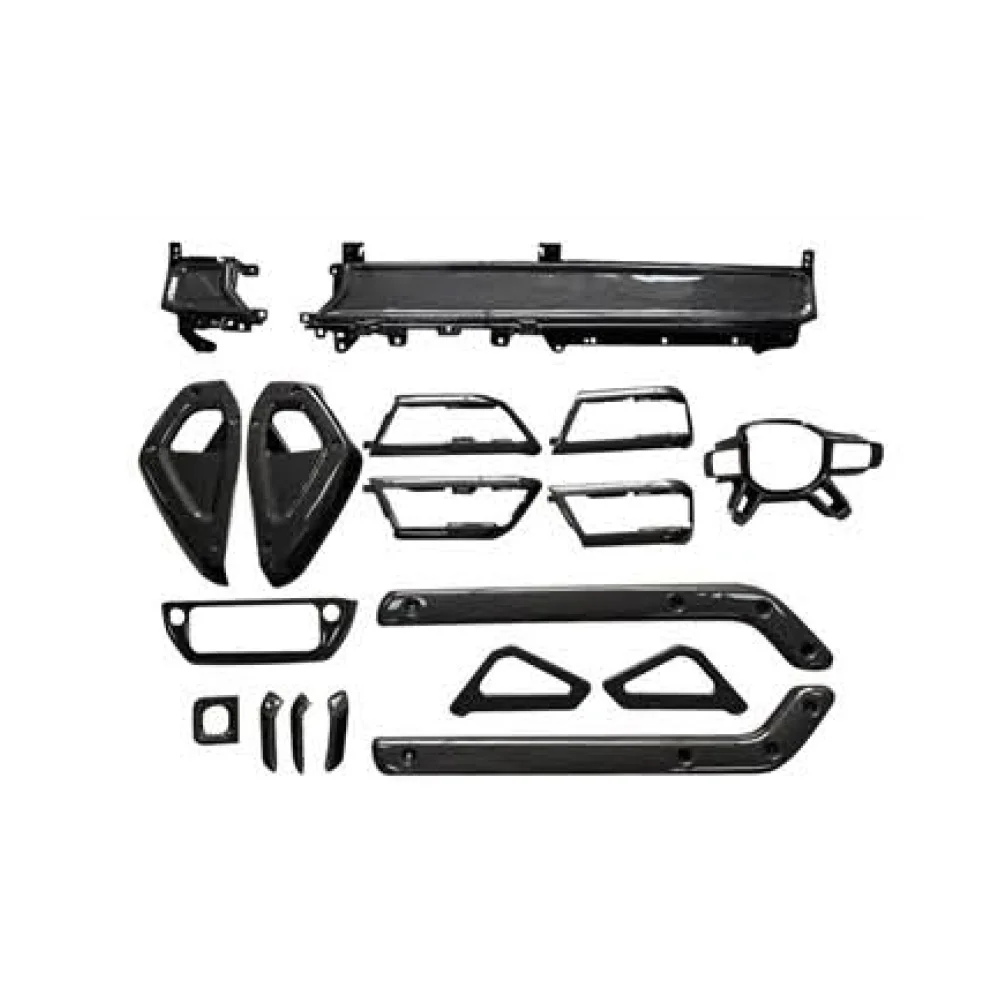 

Suitable for Land Rover Defender 90/110 Glossy black Interior Kit