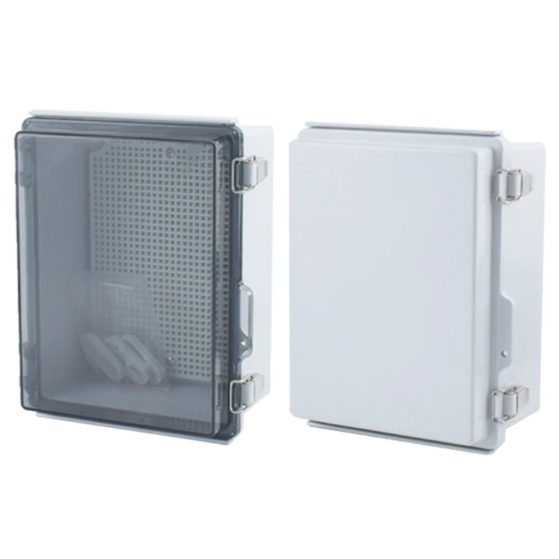 IP67 Waterproof Transparent Cover Enclosure Juction Box ABS Plastic Outdoor Power Distribution Box Electronic Instrument Case image 3