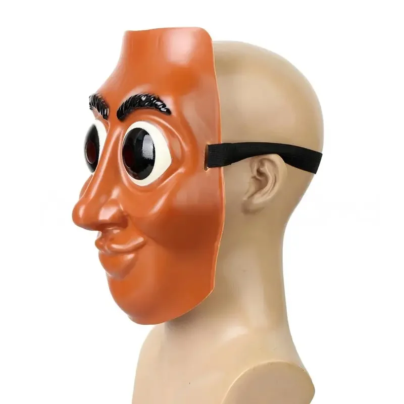 Tung Tung Sahur Wooden Man Mask Italian Brainrot AI Meme Halloween Cosplay Prop Monster Costume Party Mask - view 3