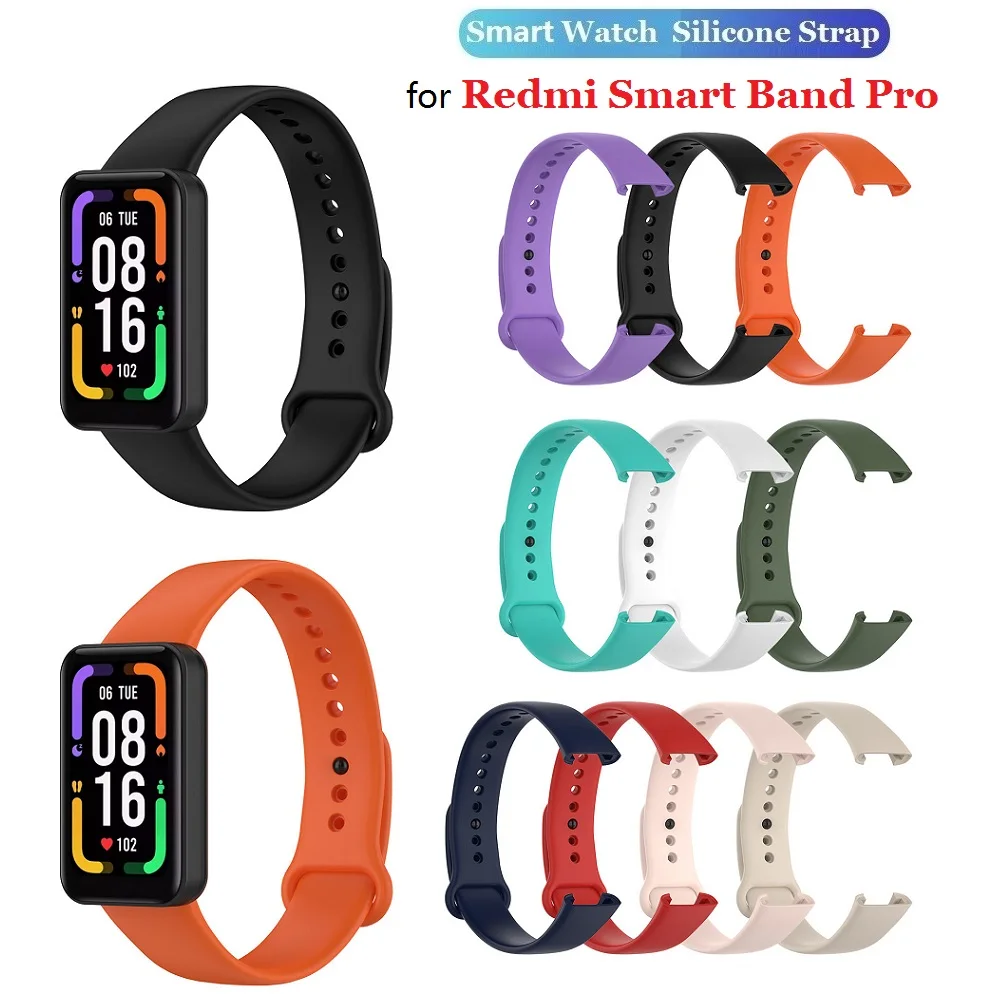 

30PCS Smart Watch Strap for Xiaomi Redmi Smart Band Pro Wristband Silicone Bracelet Replacement Watchbands