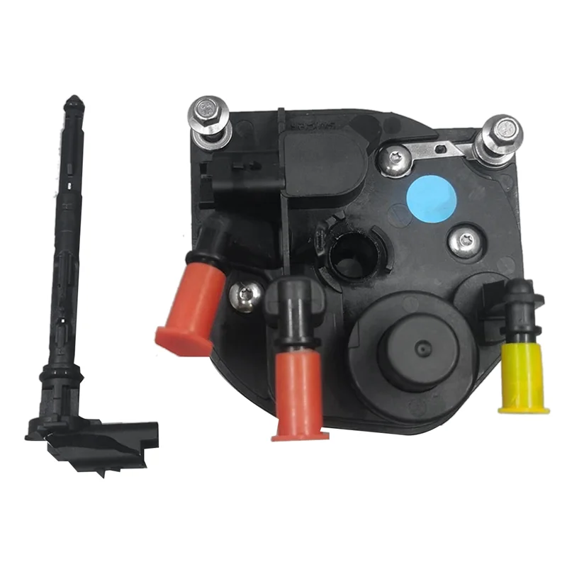 Cabezal de cubierta de filtro de combustible diésel con tubo central 9809757980 para Citroën C3, C4, C5, Peugeot 207, 208, 308, 3008, 08-15,