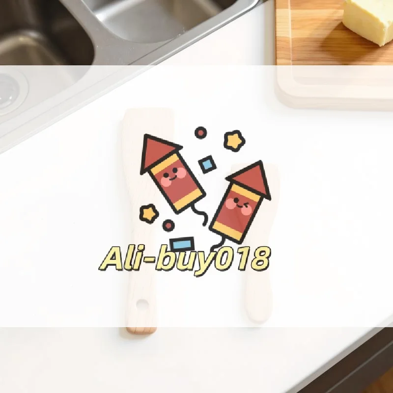 

Экологичная деревянная лопаточка — безопасная посуда для сковороды с антипригарным покрытием для здорового приготовления и смешивания, специалист-раклет