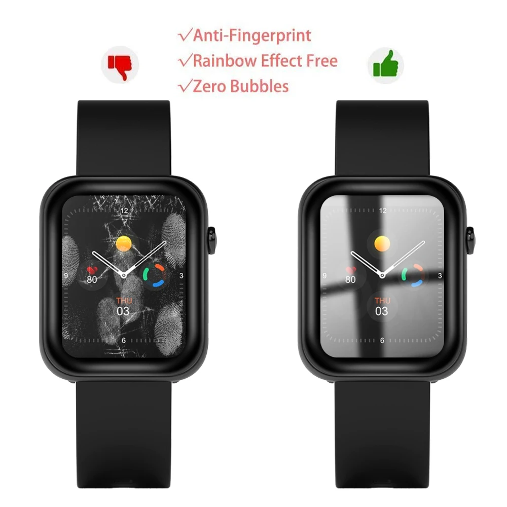 Cubierta de película protectora transparente para Redmi Smart Band Pro, accesorios de funda protectora de pantalla completa, borde suave 3D curvado, deportiva