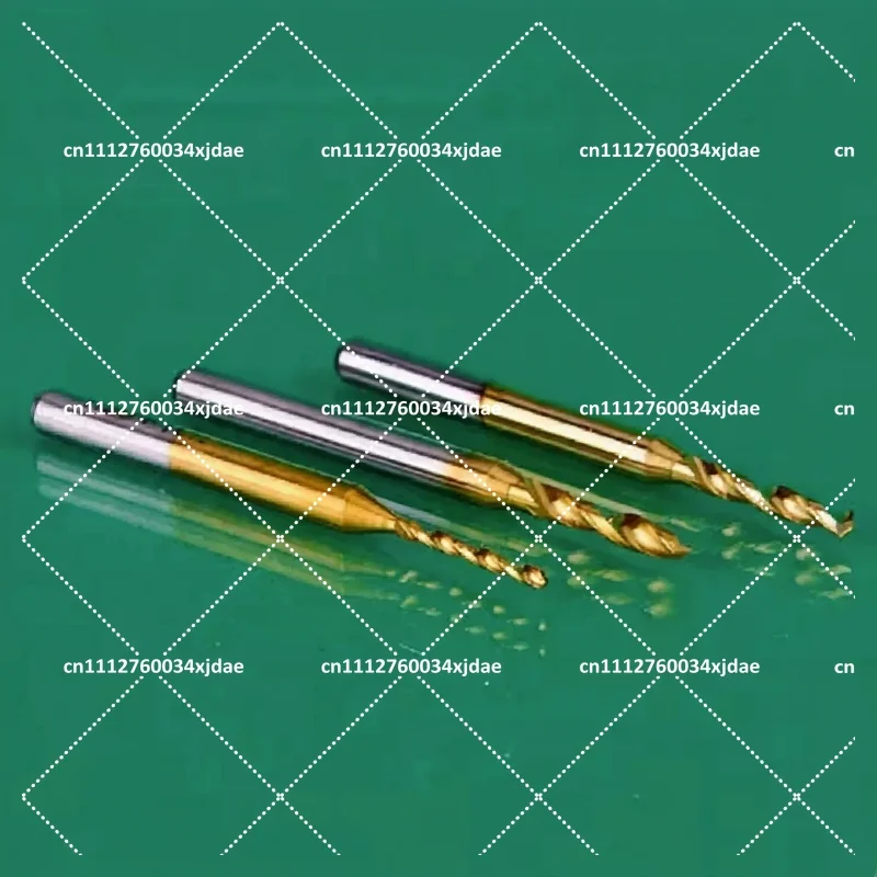 1 Set Durable 0.6mm-3.175mm Coated Milling Cutter Engraving Edge Cutter CNC Router Bits End Mill for PCB Machining