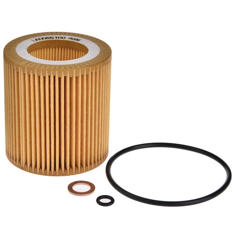 Engine Oil Filter Hu816x With Passenger Side Front/Rear Window Lifter Button Switch,For Bmw E60 E82 E88 E90 E92 E93