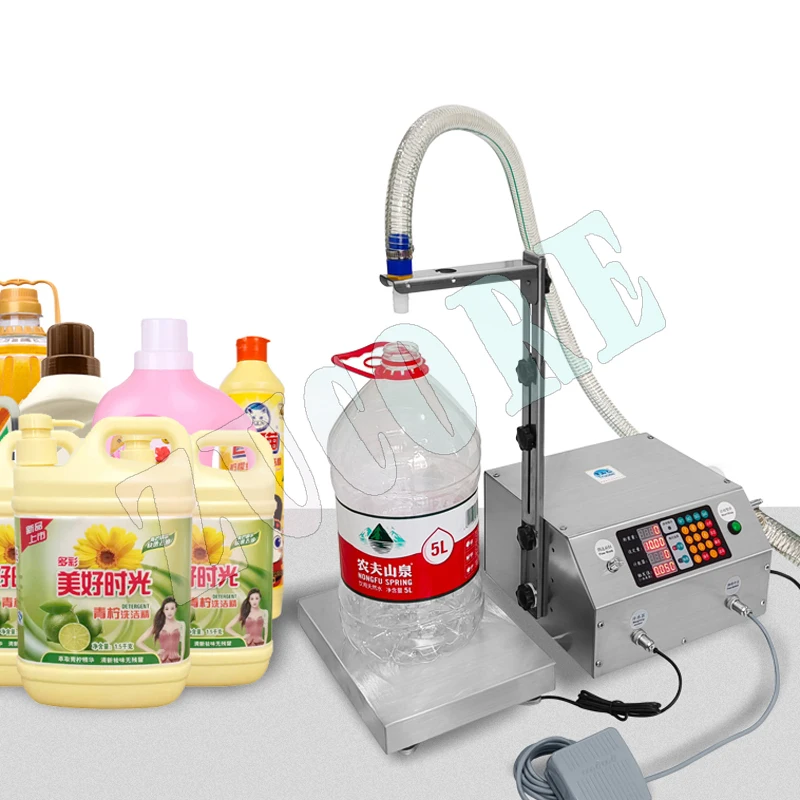 CSY-L36 Large Flow Weighing Type Fully Automatic Quantitative Liquid Laundry Liquid Edible Oil Filling Machine