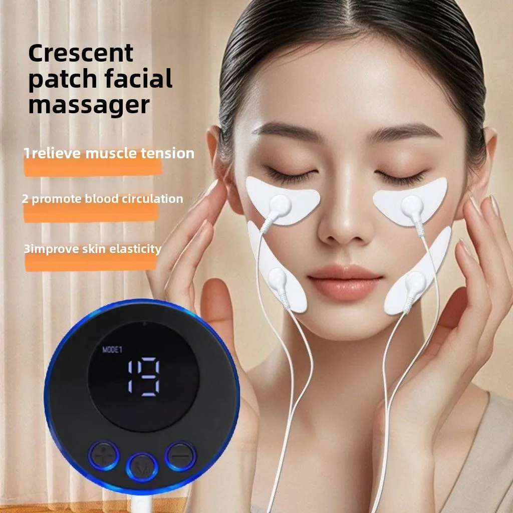 

EMS Low Frequency Pulse Face Massager Lifting Firming Beauty Instrument V-Shaped Face Facial Muscle Relaxer Eye Beauty Instrumen