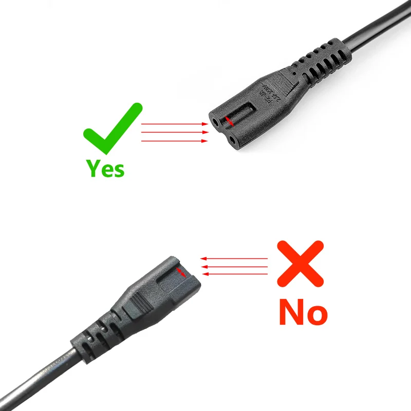 Car EU US Plug Wire Electric Lunch Box Cable Replace Accessories 12V 24V 110V 220V Truck Power Cord Adapter Wires Parts Black