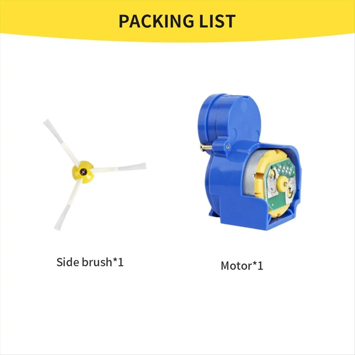 A01M Side Brush Motor Module for IRobot Roomba 500 600 700 800 900 I3 Series Robot Vacuum Cleaner Replacement Motor Module