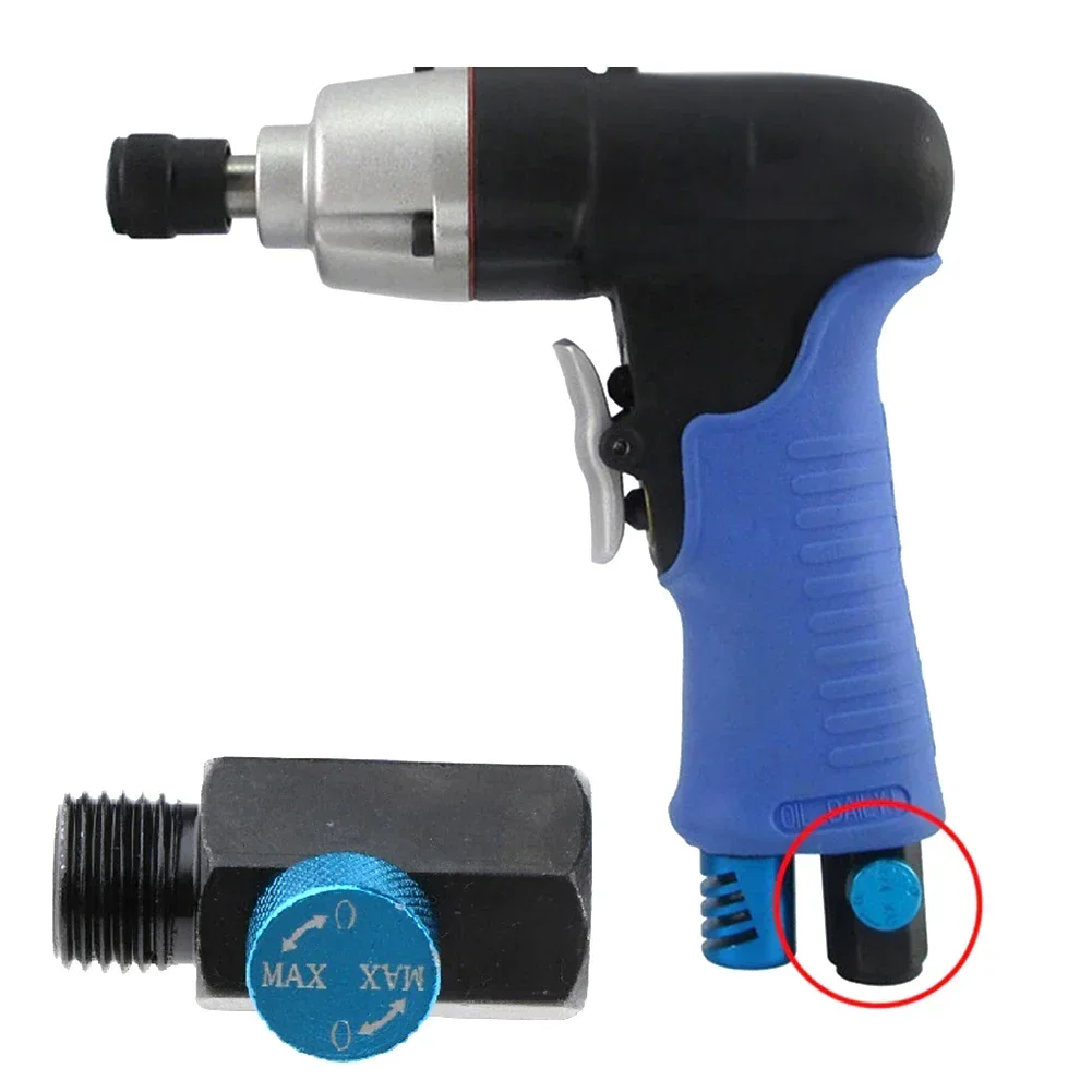 1/4inch NPT Air Flow Regulator 19x37mm Steel Control Tool  Compressed Air Pressure Valve Tool Air Adjustment Switch