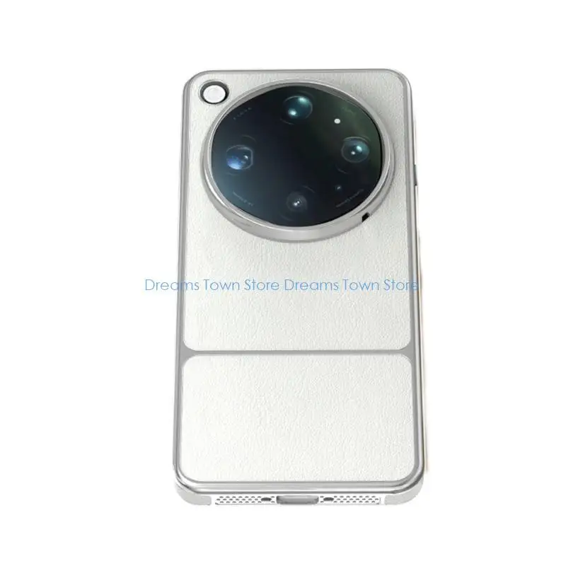 HX6A Fashionable Leather Texture Cover Scratchproof Skin Case for Find X9 Protector Case Shockproof Shell Easy To Clean