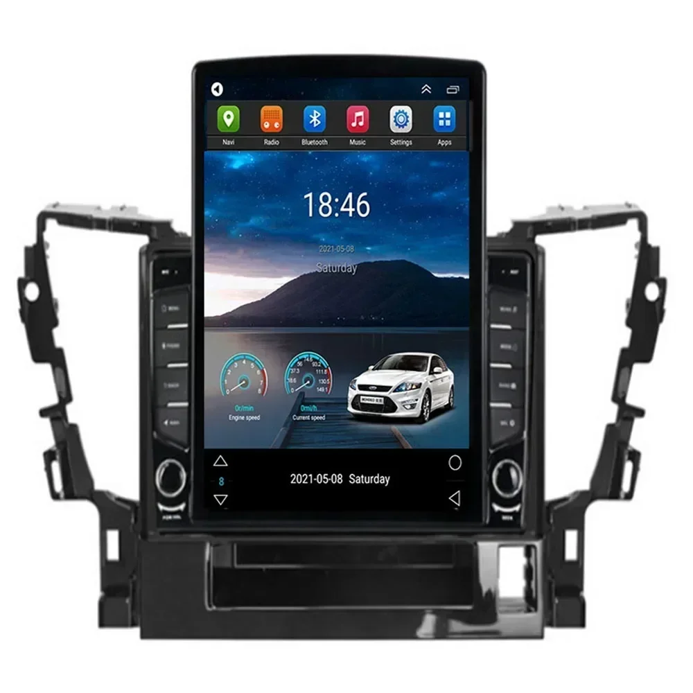 For Tesla Style 2Din Android13 Car Radio For TOYOTA ALPHARD Vellfire ANH30 Multimedia Video Player GPS Stereo Carplay DSP Camera