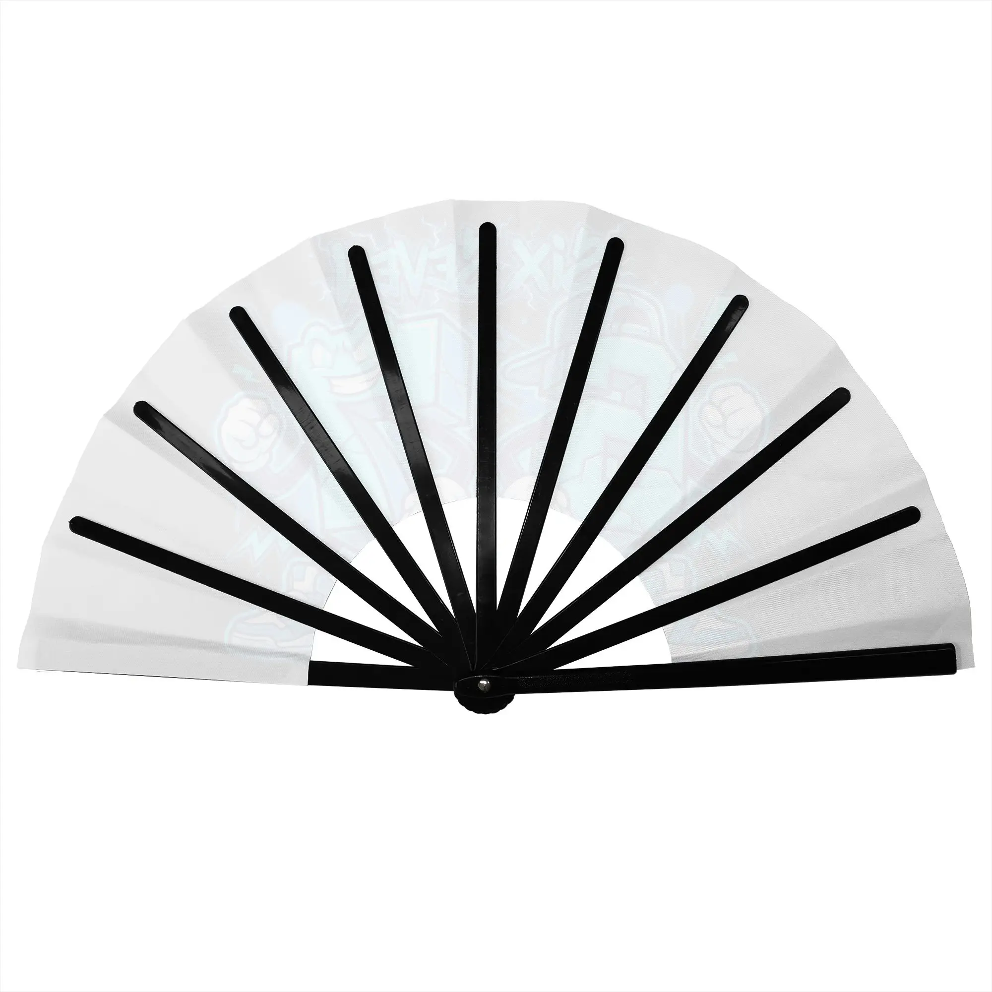 Six Seven 67 Folding Fan Chinese Style Funny Italian Brainrot High-Quality Polyester Fans Gift Classic Decorative Hand Fan