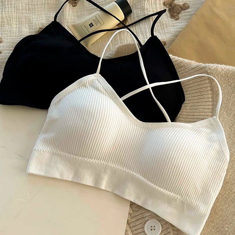 

Женский спортивный бюстгальтер с перекрестными бретелями, тонкий спортивный бюстгальтер с эффектом пуш-ап, укороченный топ для йоги, тренажерного зала, бюстгальтер для фитнеса, топ-труба, дышащие бюстгальтеры с красивой спинкой