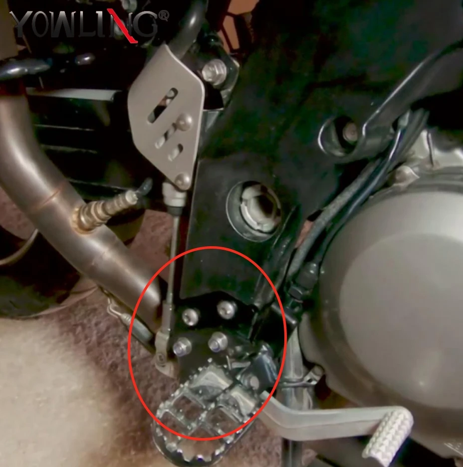 

2024 DL650 V-Strom 650 2004-2023 Aftermarket Footpeg Lowering Plate For Suzuki DL1000 V-Strom 1000 2002-2021 Lowering Plates