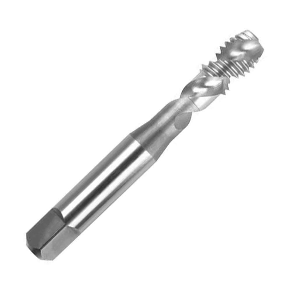 HUAZHICHUN 1PC 6-32/8-32/10-24-32/1/4-20-28/5/16-18x24/3/8-16x24 Spiral Flute Taps