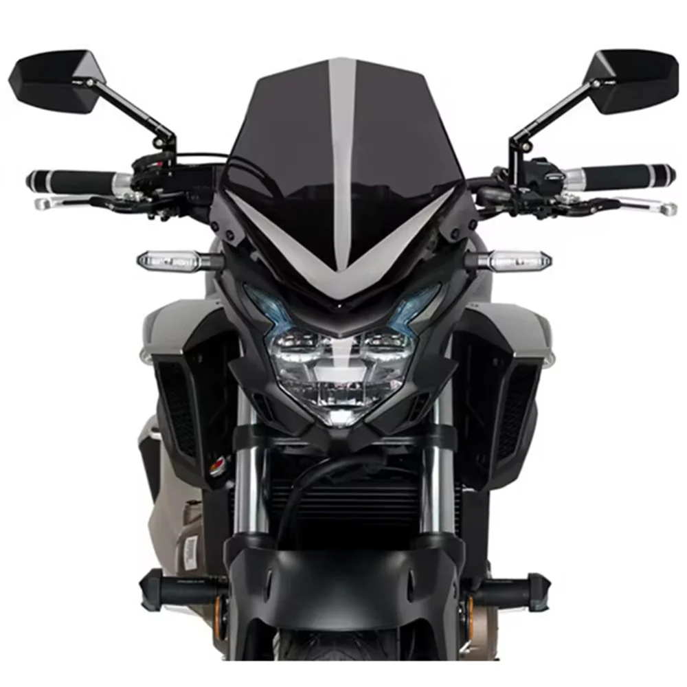 

For Honda 2019-2024 CB400F CB500F windshield modification CB 400F CB 500F with high front windshield high-quality chest guard