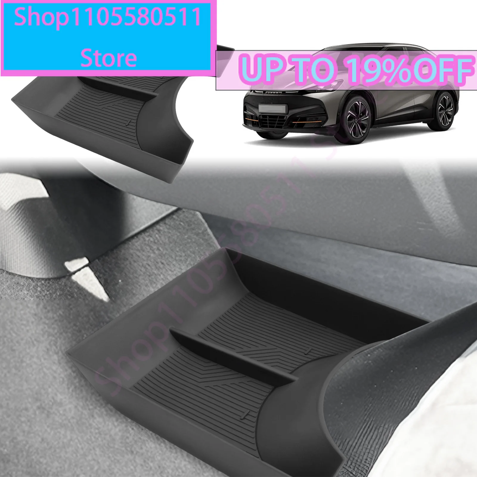 Caja de Almacenamiento para Consola Central de Auto, para Cupra Tavascan Elektro EV 2025 2026 2027, Accesorios Interiores para Cupra Tavascan 2026