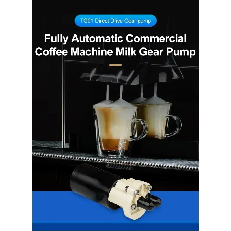 Automatic commercial coffee machine milk pump 12v 24v food grade gear pump