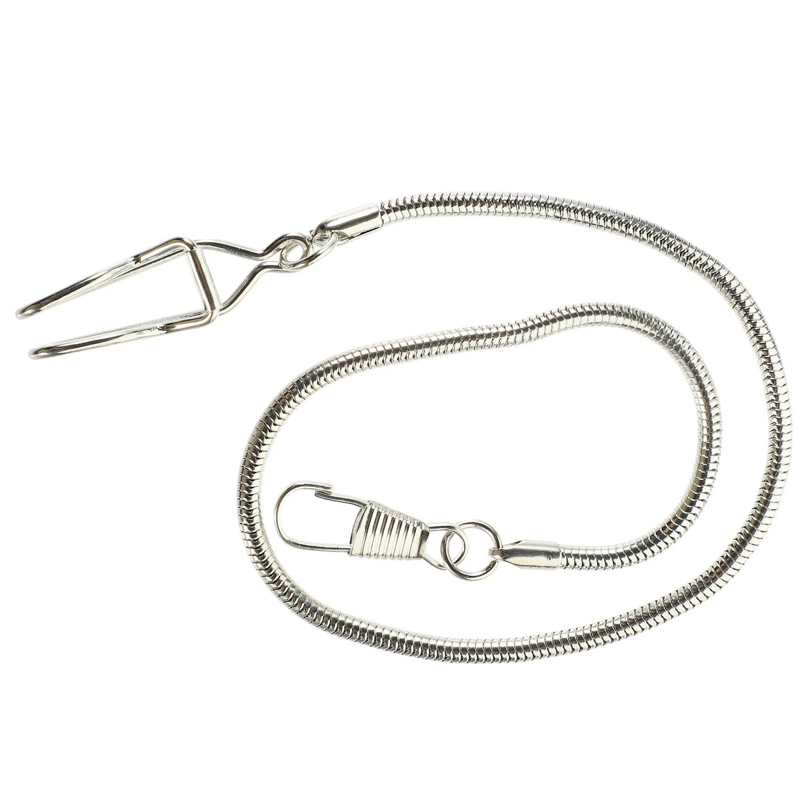 

Strong Alloy Pocket Watch Chain Multi Functional Clip Chain for Watches Jeans Vests Belts Casual Formal Outfit Decor